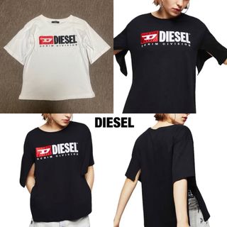 ディーゼル(DIESEL)の最終値下げ 希少品 希少デザイン 最高級 DIESEL スリット Tシャツ(Tシャツ(半袖/袖なし))