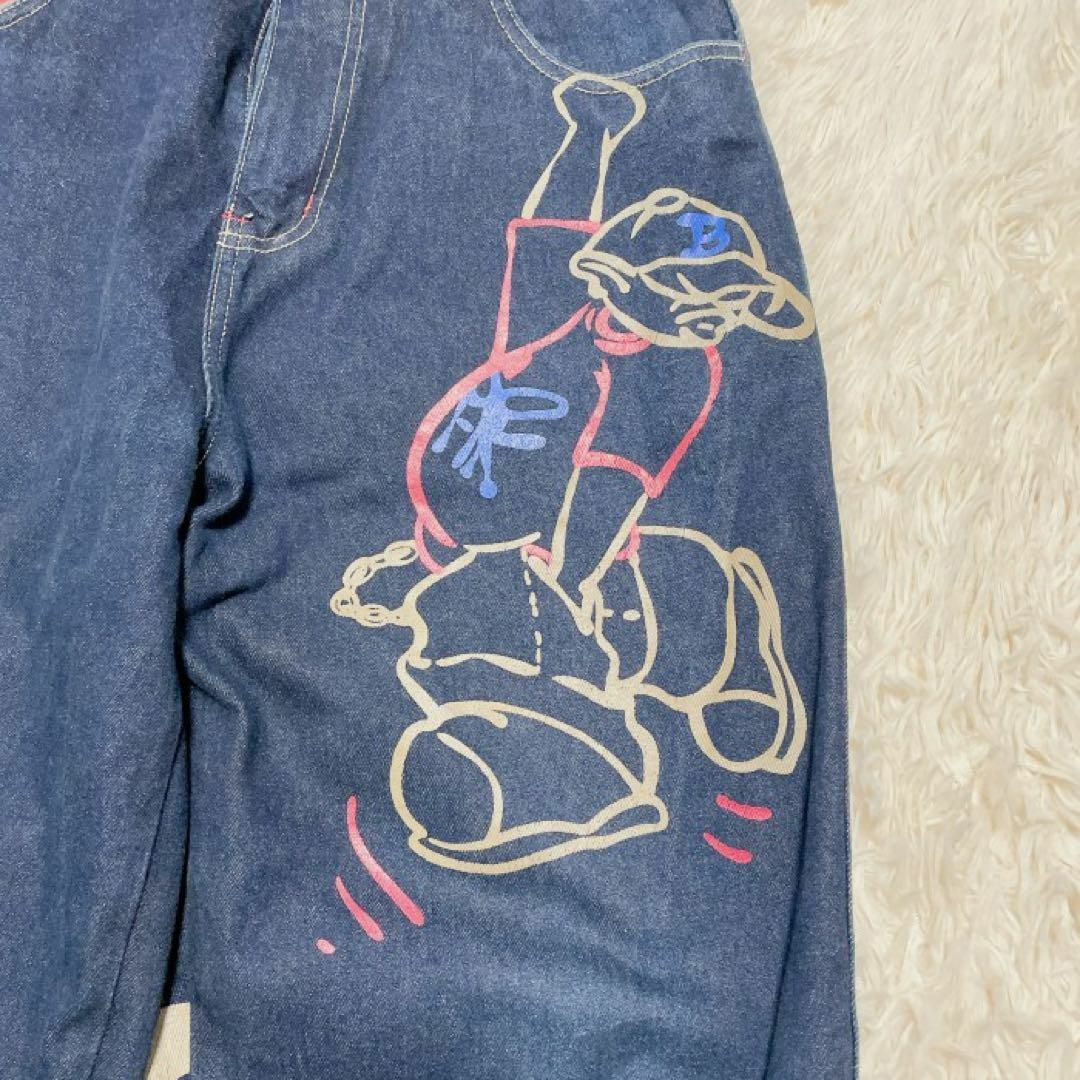 School of hard knocks デニムパンツ ワイド W32 B系の通販 by COCO