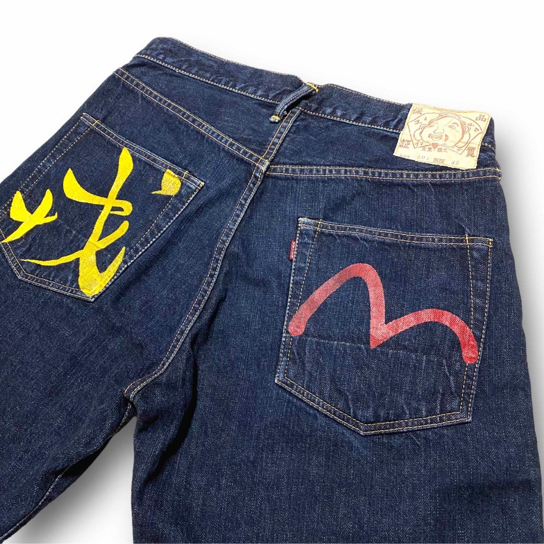 激レア　EVISU スウェットパンツ 大黒 エヴィス カモメ 42グレー