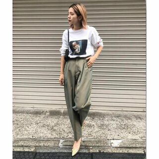 アメリヴィンテージ(Ameri VINTAGE)の新品　AMERI VINTAGE 玉虫色　ワイドパンツ　ARMY PANTS(カジュアルパンツ)