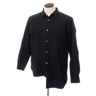 コムデギャルソンオムプリュス(COMME des GARCONS HOMME PLUS)の【中古】コムデギャルソンオムプリュス COMME des GARCONS HOMME PLUS 2017年秋冬 ポリエステル 長袖シャツ ブラック【サイズL】【メンズ】(シャツ)