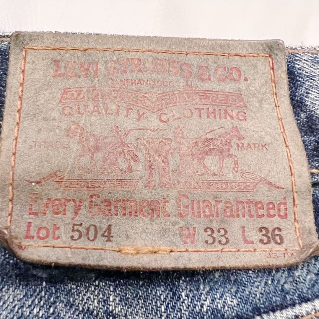 LEVI'S® リーバイス ヴィンテージ バギーデニムパンツ ダメージ加工デニム