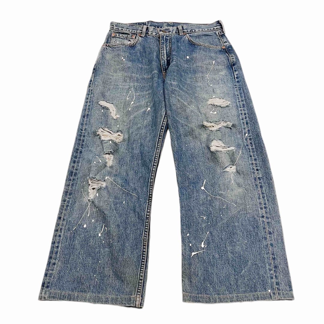 LEVI'S® リーバイス ヴィンテージ バギーデニムパンツ ダメージ加工デニム