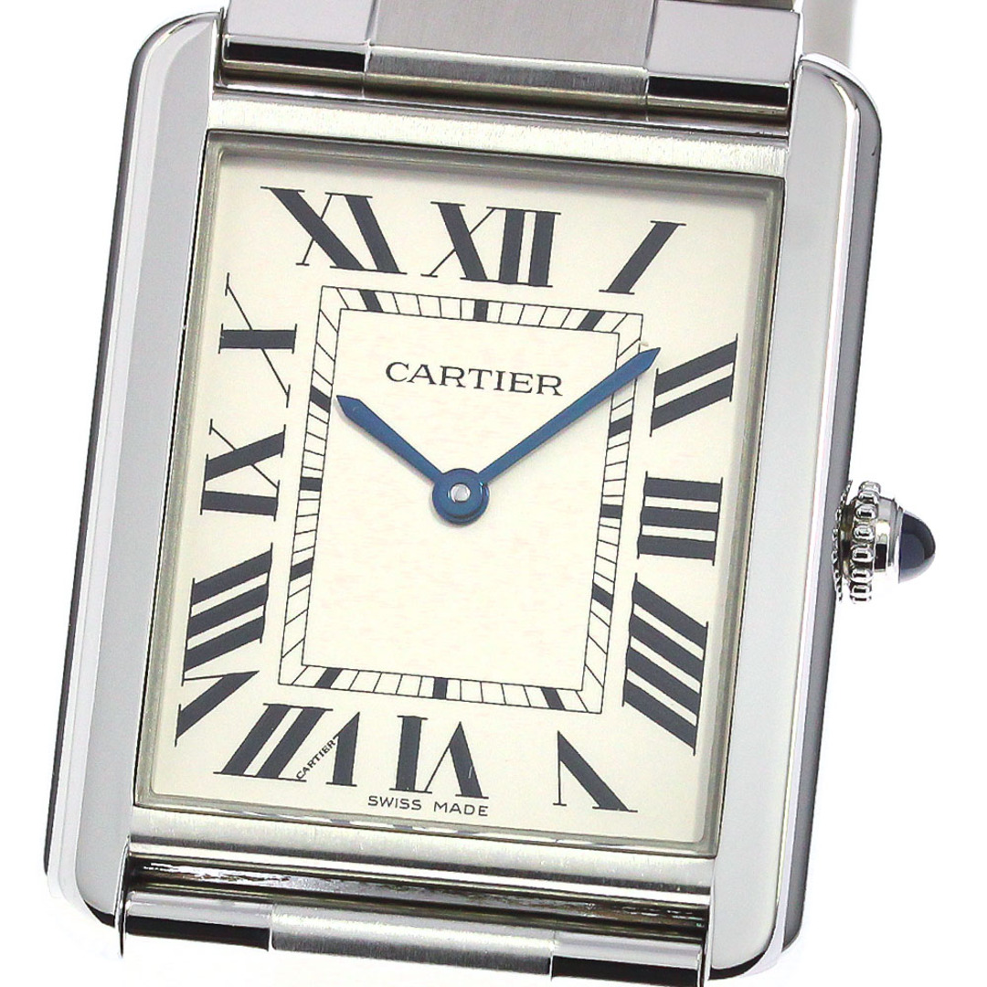 正規品在庫 Cartier - 美品 カルティエ タンクソロ LM 腕時計 メンズ ...