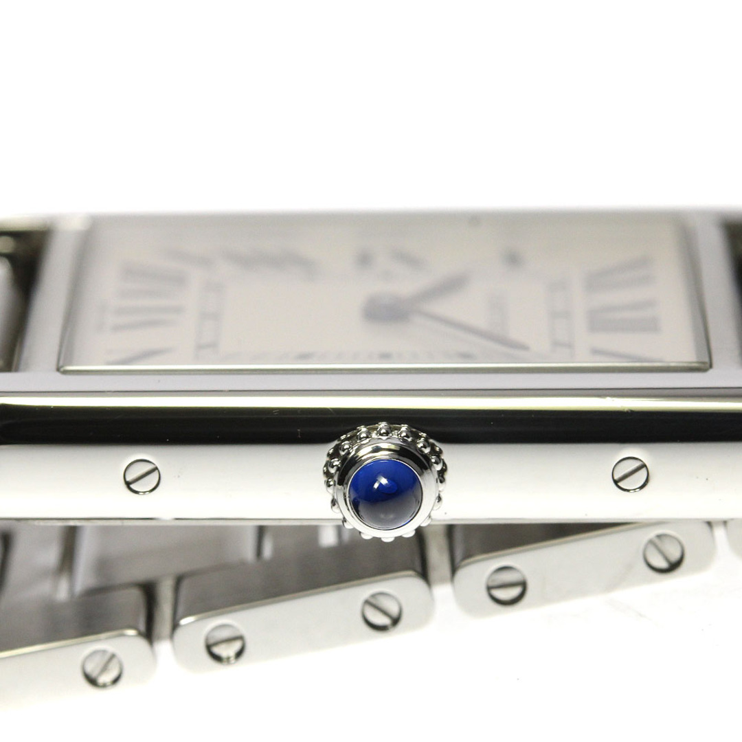 カルティエ CARTIER W5200014 タンクソロLM クォーツ メンズ 美品 _759694