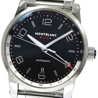 モンブラン(MONTBLANC)のモンブラン MONTBLANC 7255/109135 タイムウォーカー ボイジャー UTC 自動巻き メンズ 良品 _752902【ev20】(腕時計(アナログ))