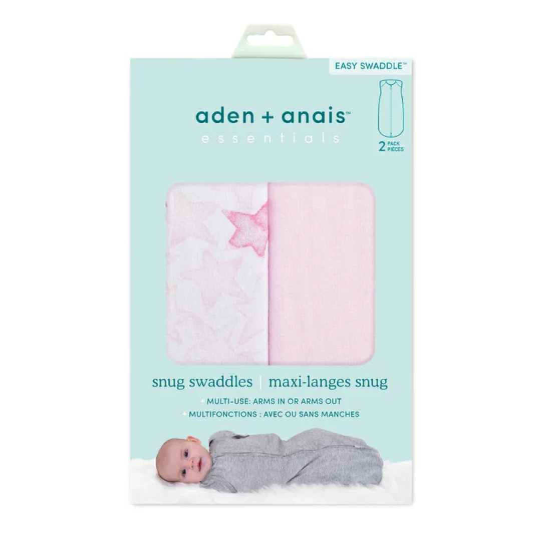 aden+anais(エイデンアンドアネイ)の日本正規品 aden+anais essentials スナッグスワドル キッズ/ベビー/マタニティのこども用ファッション小物(おくるみ/ブランケット)の商品写真