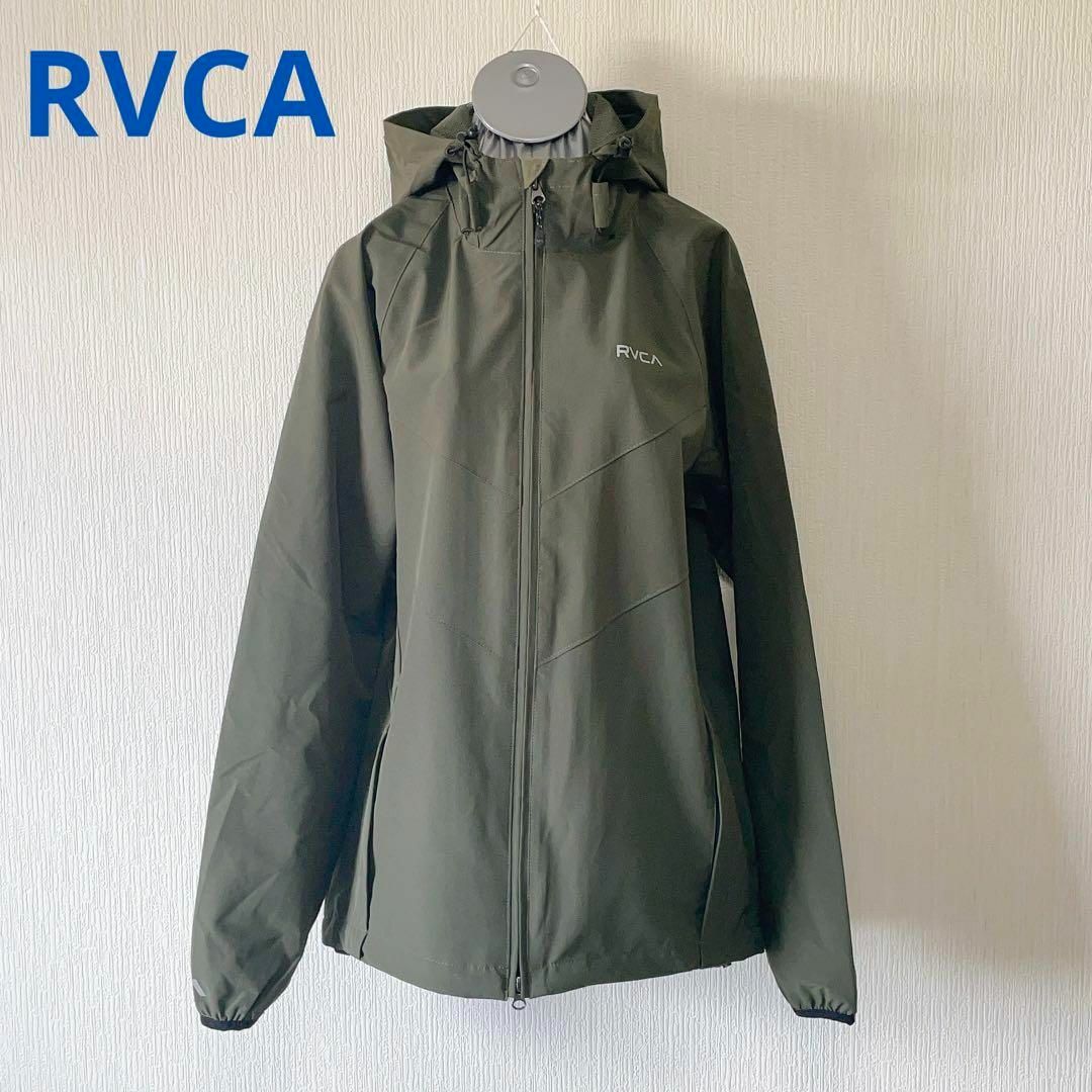 RVCA ウインドブレーカー コート オリーブ モスグリーン パーカー