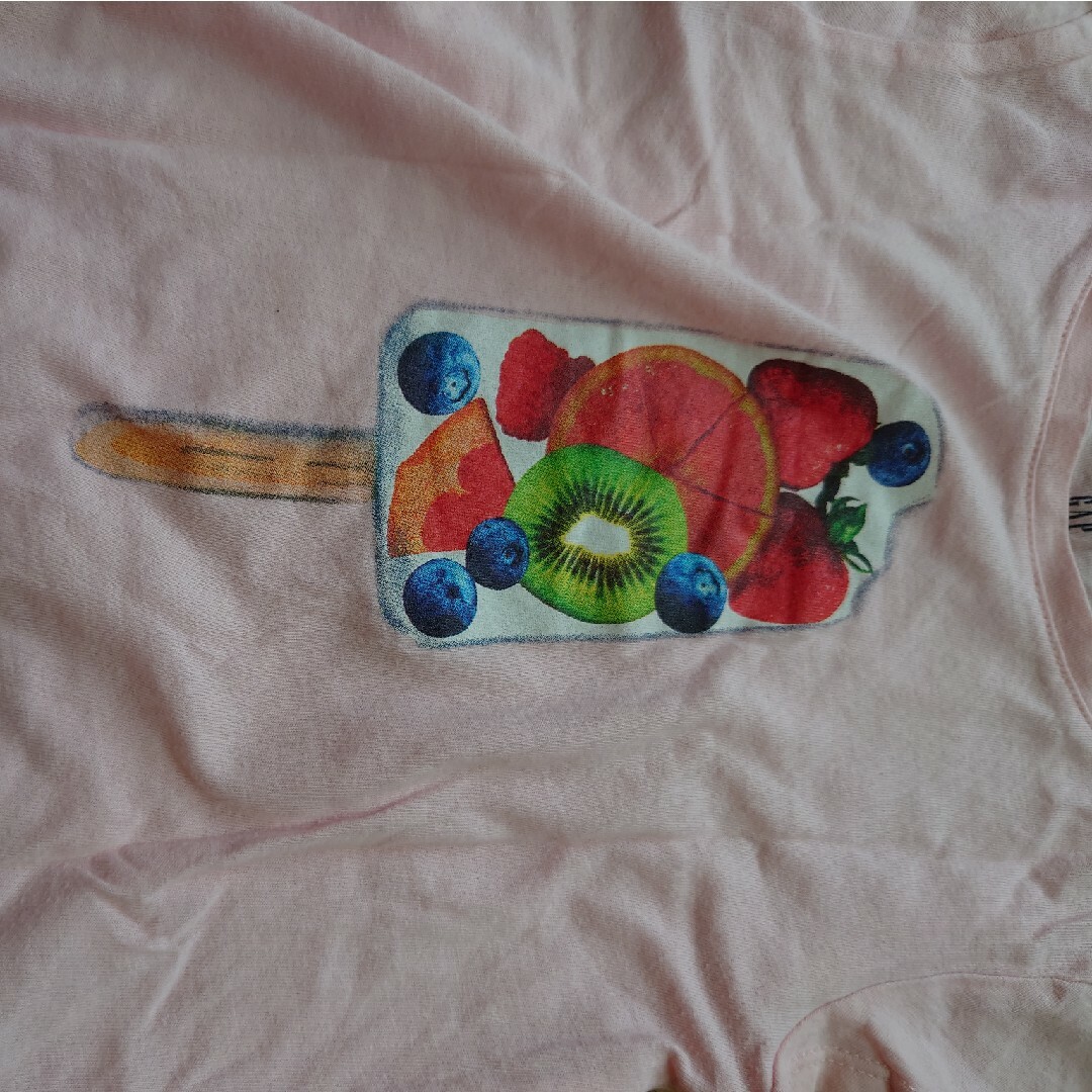 GAP Kids(ギャップキッズ)のGAP Tシャツ 美品 キッズ/ベビー/マタニティのキッズ服女の子用(90cm~)(Tシャツ/カットソー)の商品写真