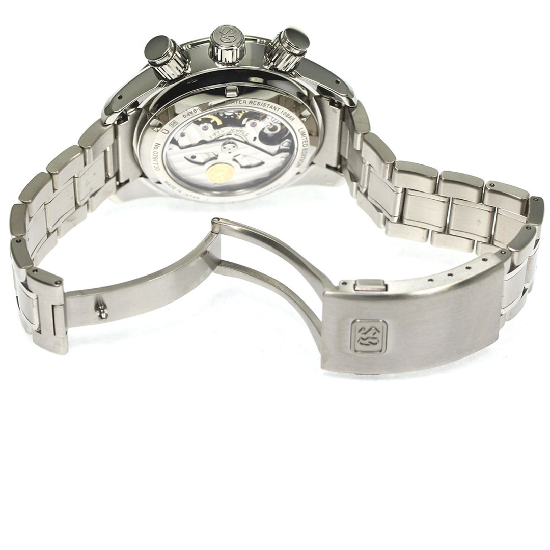 SEIKO(セイコー)のセイコー SEIKO SBGC247/9R96-0AP0 グランドセイコー クロノグラフ 15周年記念モデル スプリングドライブ メンズ 美品 箱・保証書付_759077 メンズの時計(腕時計(アナログ))の商品写真