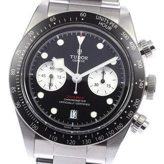 チュードル(Tudor)のチュードル TUDOR 79360N ブラックベイ クロノ デイト 自動巻き メンズ 極美品 保証書付き_759952(腕時計(アナログ))