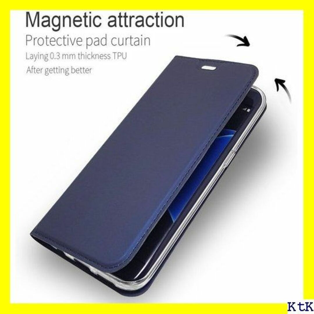 ３ Galaxy A7 2018 ケース ギャラクシー A ４色 ブルー 640 スマホ/家電/カメラのスマホアクセサリー(モバイルケース/カバー)の商品写真