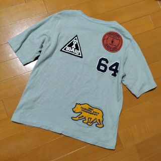 デニムダンガリー(DENIM DUNGAREE)のデニムダンガリー☆ワッペンＴシャツ  130センチ(Tシャツ/カットソー)