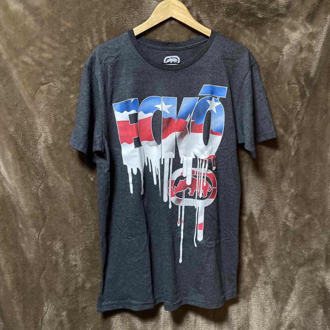 ECKŌ UNLTD（ECKO UNLTD）(エコーアンリミテッド)のアメリカ購入 希少デザイン ecko unltd. エコー Tシャツ メンズのトップス(Tシャツ/カットソー(半袖/袖なし))の商品写真