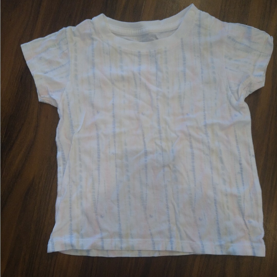 西松屋(ニシマツヤ)の80-90　半袖Tシャツセット キッズ/ベビー/マタニティのキッズ服女の子用(90cm~)(Tシャツ/カットソー)の商品写真
