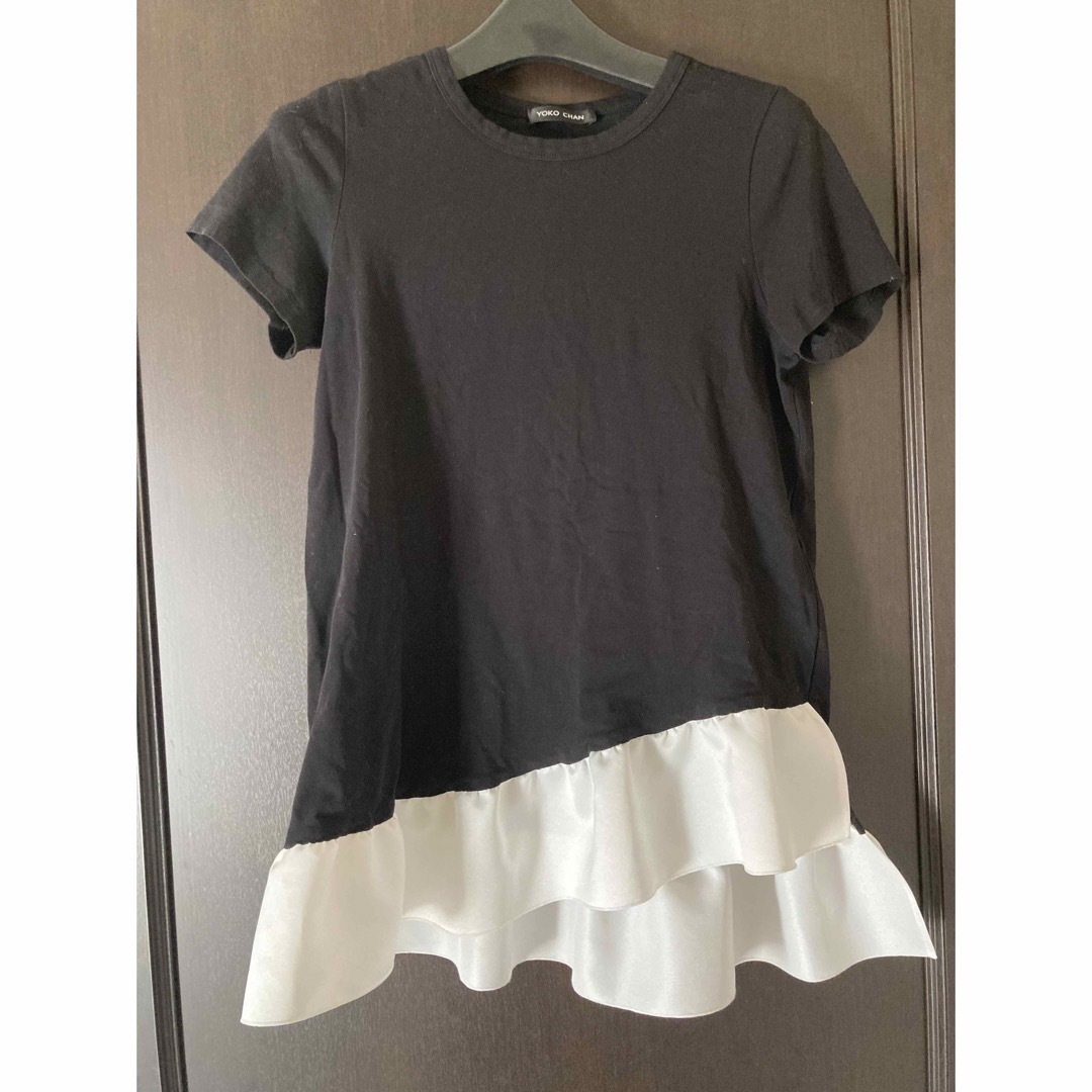 新品◎YOKO CHAN ペプラム カットソー 36