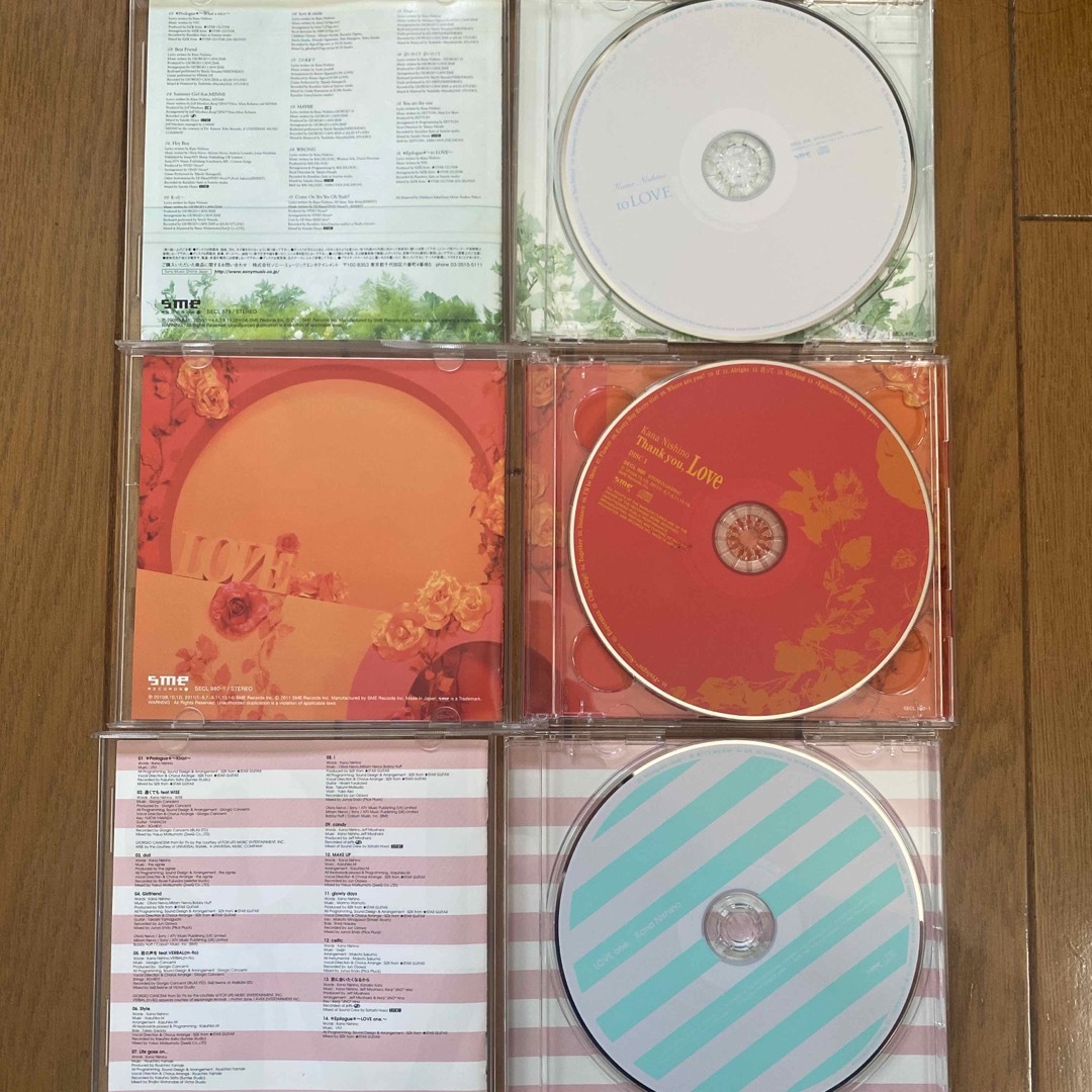 西野カナ　アルバム3枚セット エンタメ/ホビーのCD(ポップス/ロック(邦楽))の商品写真