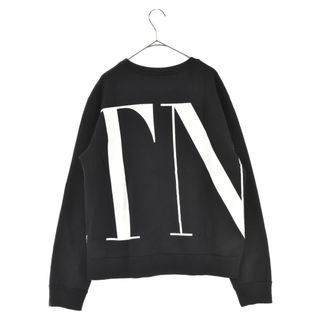 2 VALENTINO ブラック ロゴプリント スウェット size XL