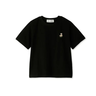 リリーブラウン(Lily Brown)のリリーブラウン　リリーベア　Tシャツ　ブラック(Tシャツ(半袖/袖なし))