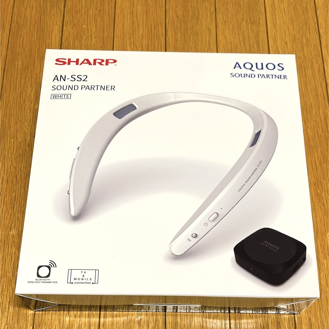 新品未使用✨】SHARP AQUOS サウンドパートナー AN-SS2 白