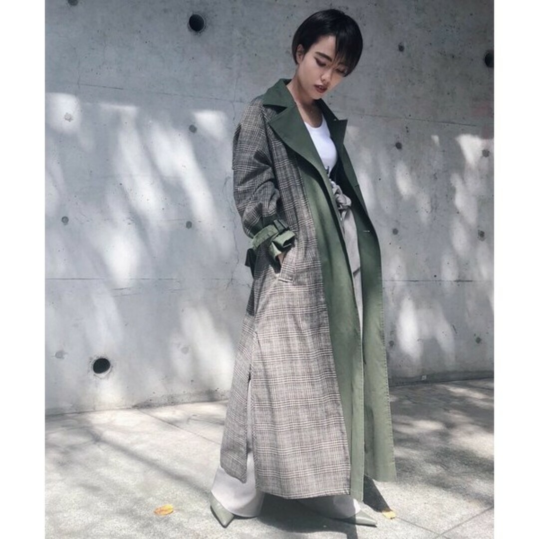 Ameri VINTAGE - REVERSIBLE TRENCH COATの通販 by HK's shop｜アメリ ...