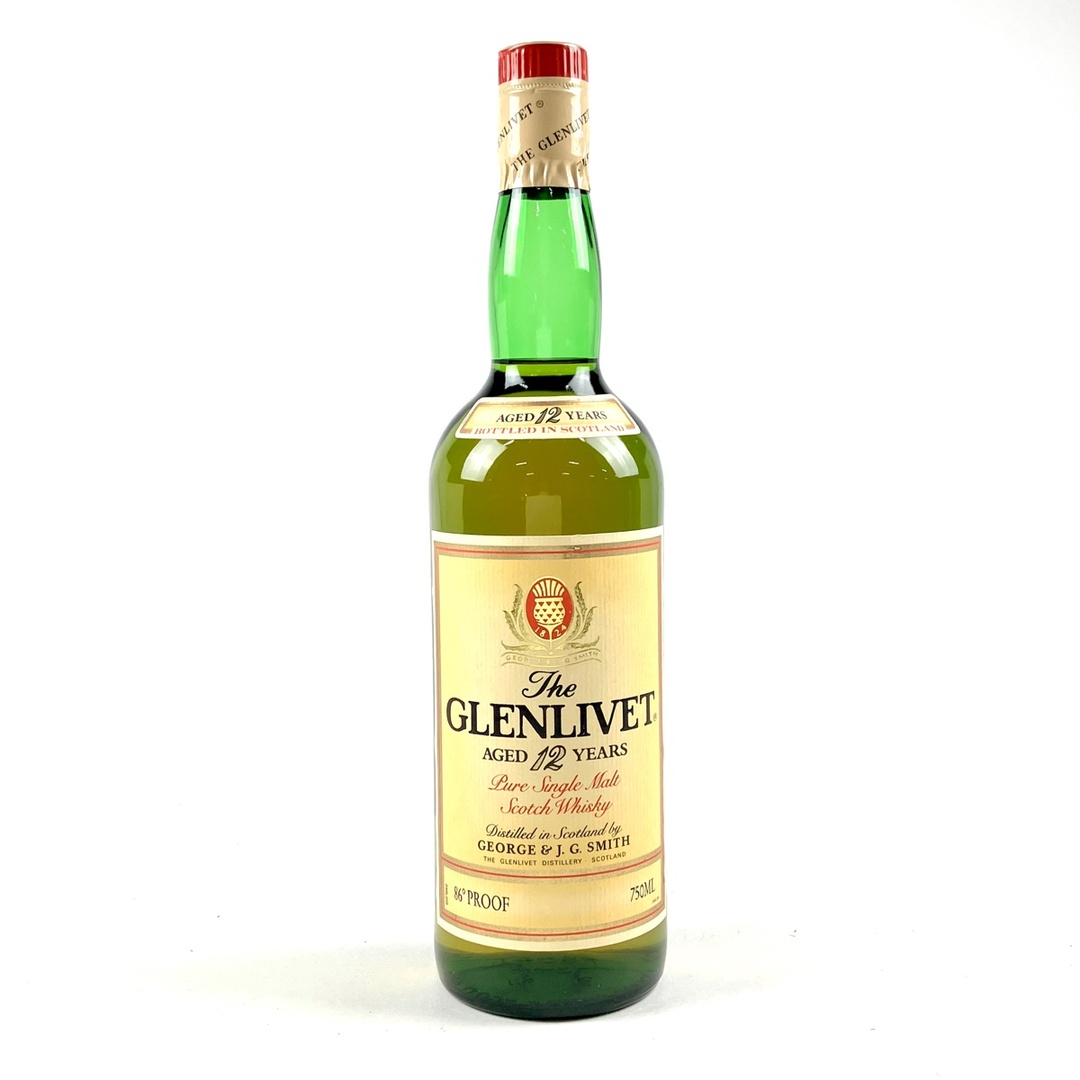 グレンリベット GLENLIVET 12年 旧ボトル 750ml