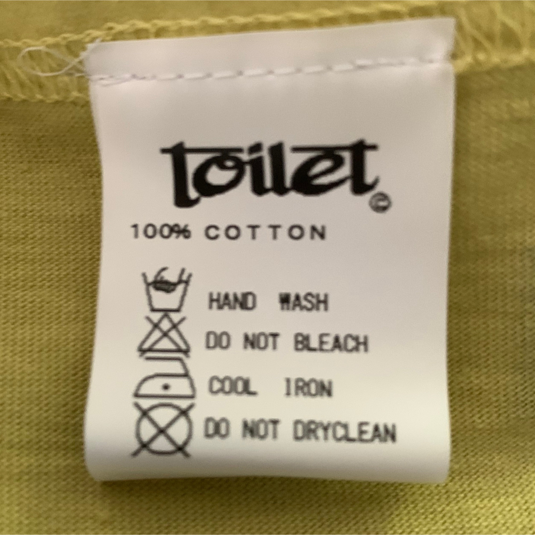 TOILET(トイレット)の未使用 toilet Tee Lサイズ  タンクトップ メンズのトップス(タンクトップ)の商品写真
