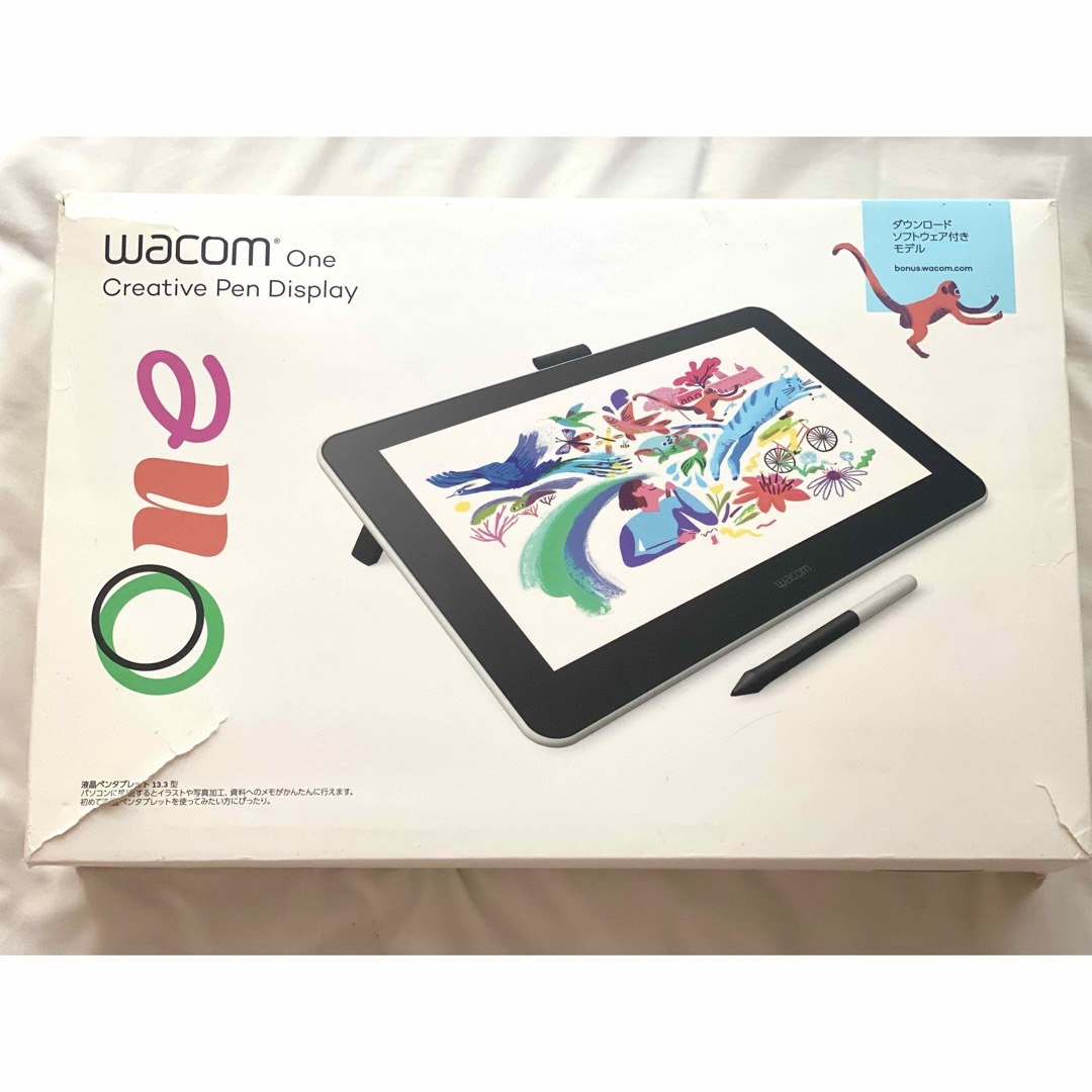 Wacom(ワコム)の【最安値】Wacom One 液晶ペンタブレット 13 スマホ/家電/カメラのPC/タブレット(PC周辺機器)の商品写真