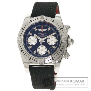 ブライトリング(BREITLING)のBREITLING AB0144 クロノマット エアボーン 30周年記念モデル 腕時計 SS 革 レディース(腕時計)