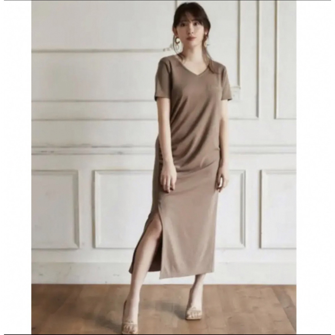 herlipto Relaxed T-Shirt Long Dress 1