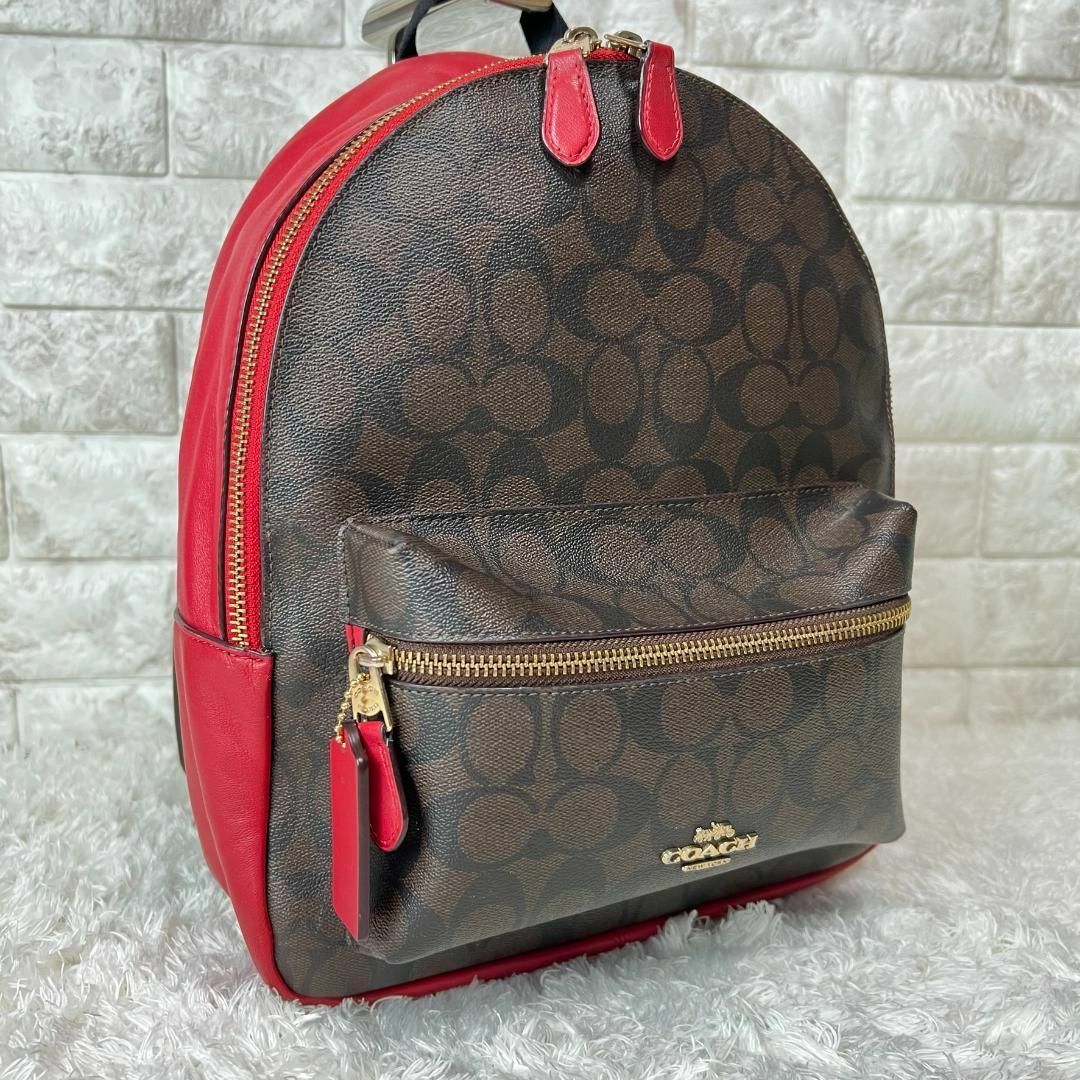 新品 コーチ COACH リュックサック ミディアム チャーリー バックパック ブラック 黒