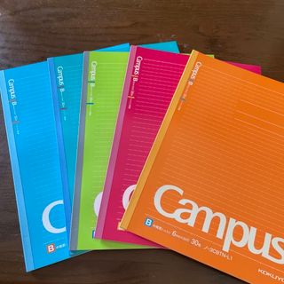 コクヨ(コクヨ)のCampus ノート　ドット入り罫線　B ５冊(ノート/メモ帳/ふせん)