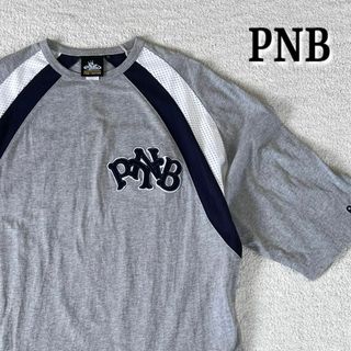 (y02)【希少レア】90s PNB NATION ラグラン スウェット グレー