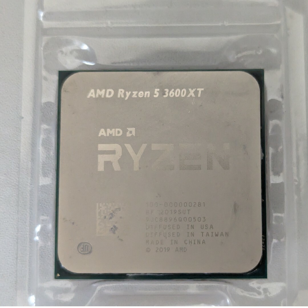 AMD Ryzen 5 3600XT  6コア12スレッド35MBキャッシュ