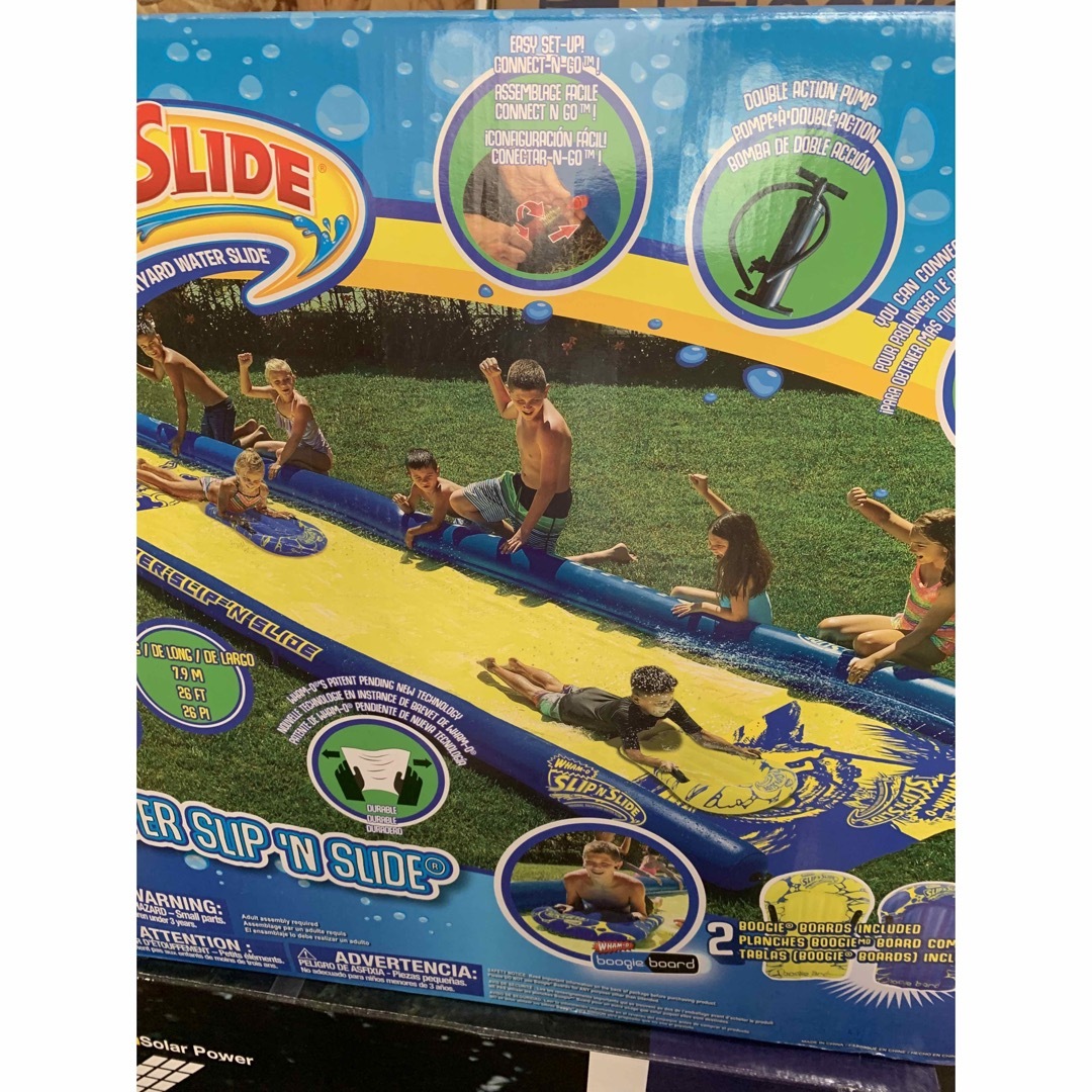 コストコ ワムオー スーパー スリップ アンド ウォーター スライドの