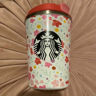 スターバックス(Starbucks)の【新品未使用】SAKURA2022ステンレスタンブラー ホワイト 355ml(タンブラー)