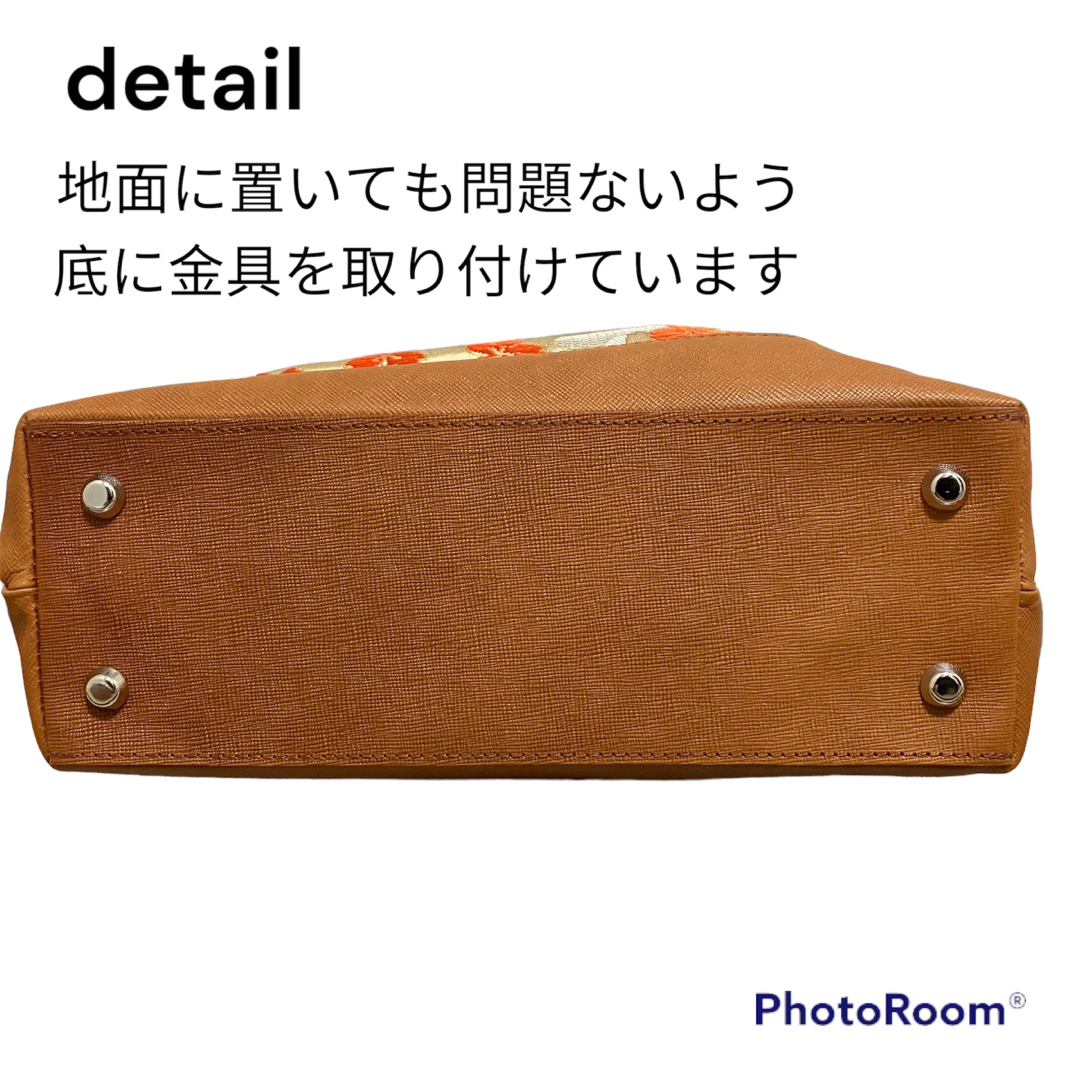 ✨最高級✨西陣織×栃木レザー ハンドバッグ 和装バッグ 本革 七五三 入園式