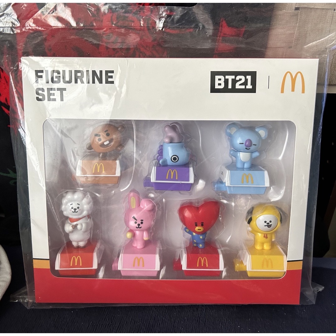 BT21 - BT21 韓国限定 マクドナルドフィギュアの通販 by こたぴ's shop