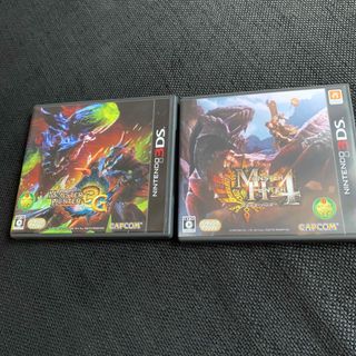 モンスターハンター3（トライ）G 3DSとモンスターハンター4(携帯用ゲームソフト)