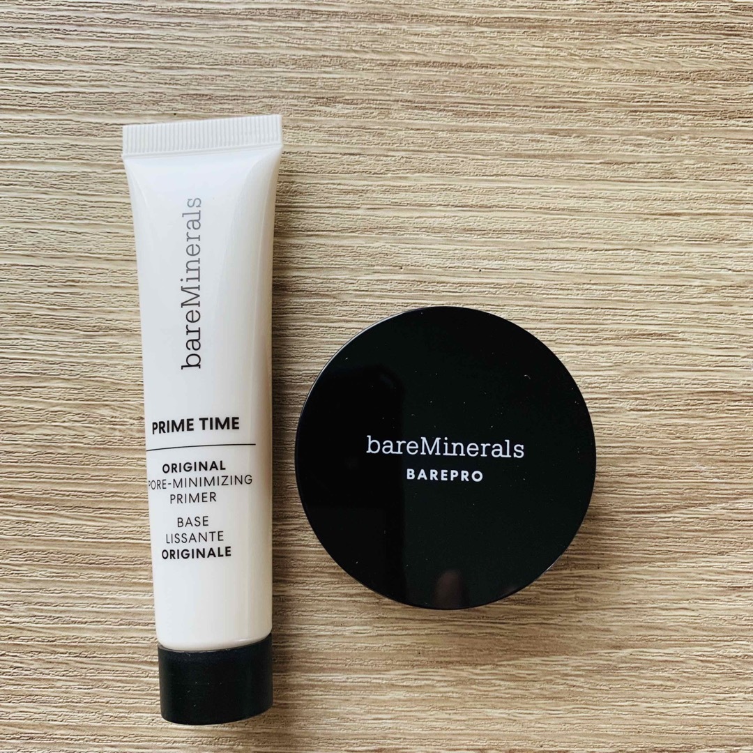 bareMinerals(ベアミネラル)のベアミネラル ポアプライマー パウダーファンデ トライアル コスメ/美容のキット/セット(サンプル/トライアルキット)の商品写真