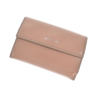 ジルサンダー(Jil Sander)のJIL SANDER ジルサンダー 財布・コインケース - ピンクベージュ系 【古着】【中古】(財布)