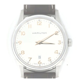 ハミルトン(Hamilton)の目立った傷や汚れなし ハミルトン ジャズマスター H385111 メンズ腕時計 白(腕時計(アナログ))