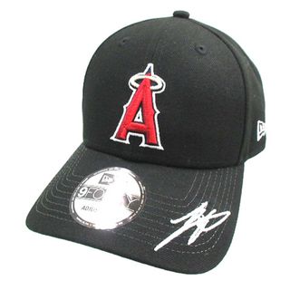 NewEra 9Fortyエンゼルス大谷選手サイン刺繍入り　ブラック