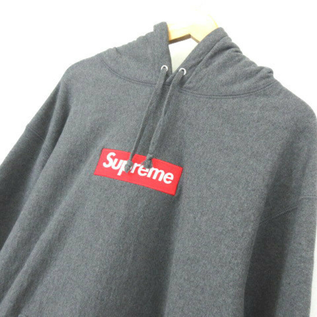 SUPREME 21AW BoxLogo Hooded Sweatshirt L