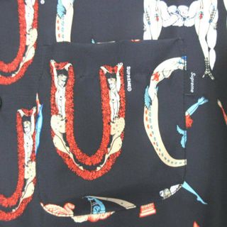 Supreme - SUPREME 18SS Alphabet Silk Shirt 黒 Sの通販 by ベクトル ...