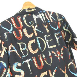 Supreme - SUPREME 18SS Alphabet Silk Shirt 黒 Sの通販 by ベクトル ...