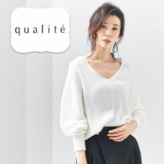 カリテ ニット/セーター(レディース)の通販 400点以上 | qualiteの