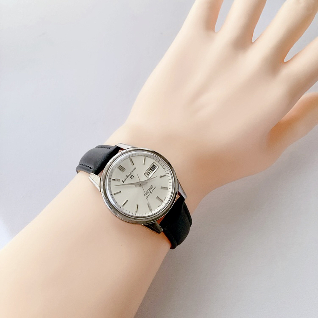 SEIKO5  sports matic 21石メンズ自動巻き腕時計　稼動品 ♪