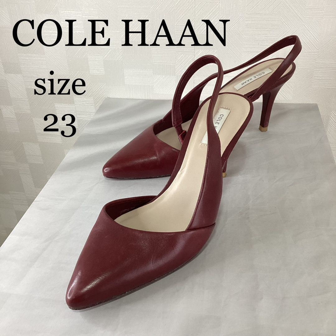 Cole Haan - COLE HAAN コールハーン バックスリングパンプスの通販 by