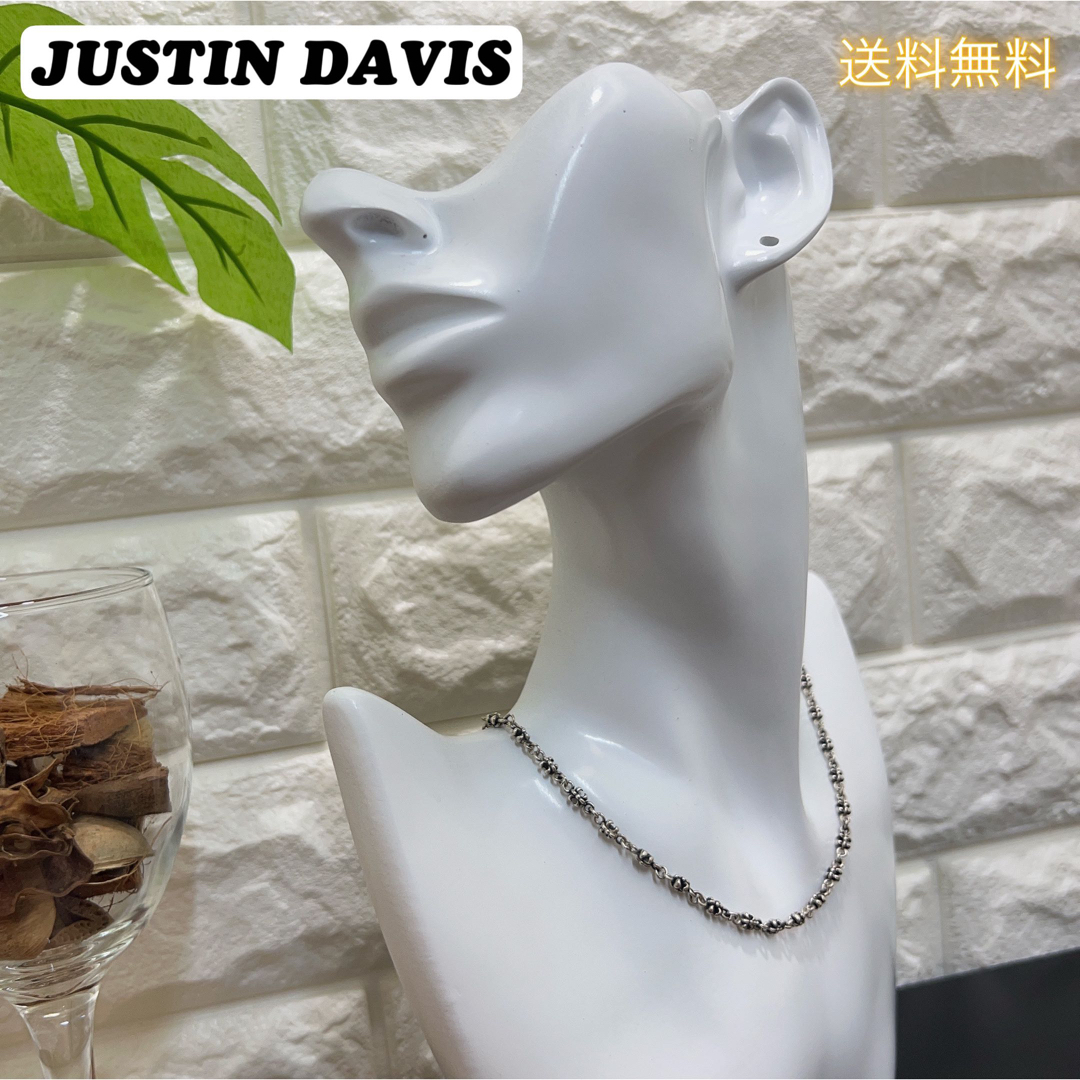 【極美品】JUSTIN DAVIS ジャスティンデイビス ネックレス シルバー | フリマアプリ ラクマ